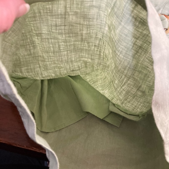 & Other Stories Belted Linen Romper - Picture 9 of 11